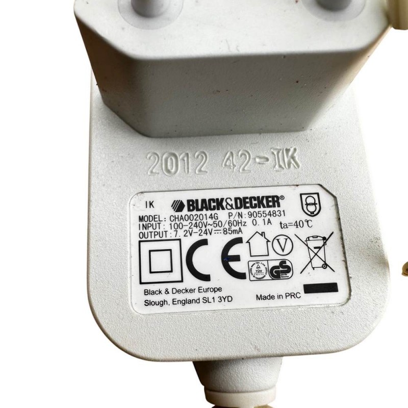 Φορτιστής  CHA002014G σκουπάκι Black-Decker PV1225NB