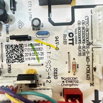 Κεντρική Πλακέτα CTTC-BCD308WE-S-MD-PCB Ψυγείου Arielli ARD-400RWE-NX