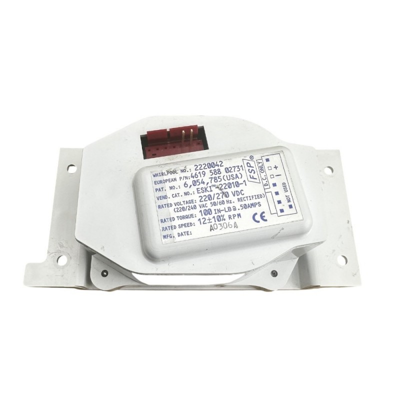 Κινητήρας παγομηχανής 2220042 ψυγείου Whirlpool  S20B TSS21-AG