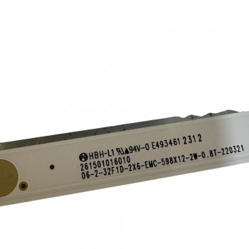 Led Φωτισμού  06-2-32F1D-2X6-EMC-598X12-2W-0.8T-220321 261501016010 Τηλεόρασης Kiwi KW32N1