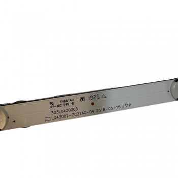 Led Φωτισμού  303LG430003 LG43D07-ZC31AG-04 Τηλεόρασης LG 43UM7000PLA