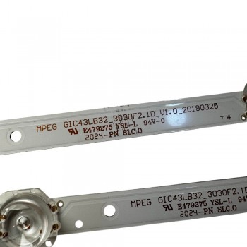 Led Φωτισμού  GIC43LB32_3030F2.1D_V1.0_20190325 Τηλεόρασης TCL 43DP600