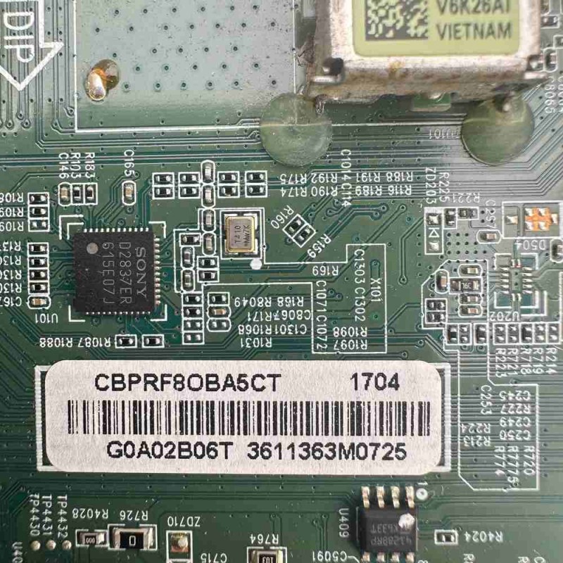 Μητρική Πλακέτα 715G8132-M01-B00-005T Τηλεόρασης Philips 43PUT6101-12