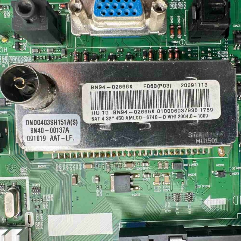 Μητρική Πλακέτα BN41-01165B BN94-02666K Τηλεόρασης Samsung LE32B450C4W