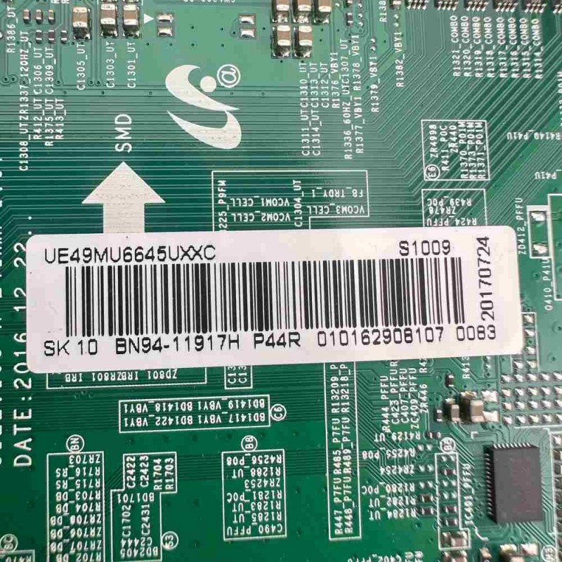 Μητρική Πλακέτα BN41-02568A BN94-11917H Τηλεόρασης Samsung UE49MU6652U
