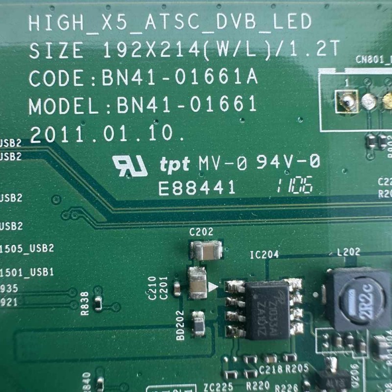 Μητρική Πλακέτα BN94-04466N BN41-01661A Τηλεόρασης Samsung UE32D5000PW