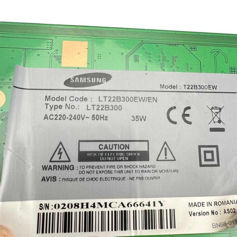 Μητρική Πλακέτα BN94-05916M-BN41-01879A Οθόνης Samsung T22B300EW