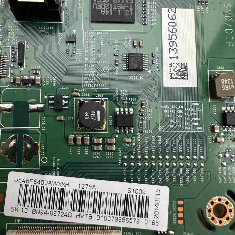 Μητρική Πλακέτα BN94-06724D BN41-01958B Τηλεόρασης Samsung UE46F6400AW
