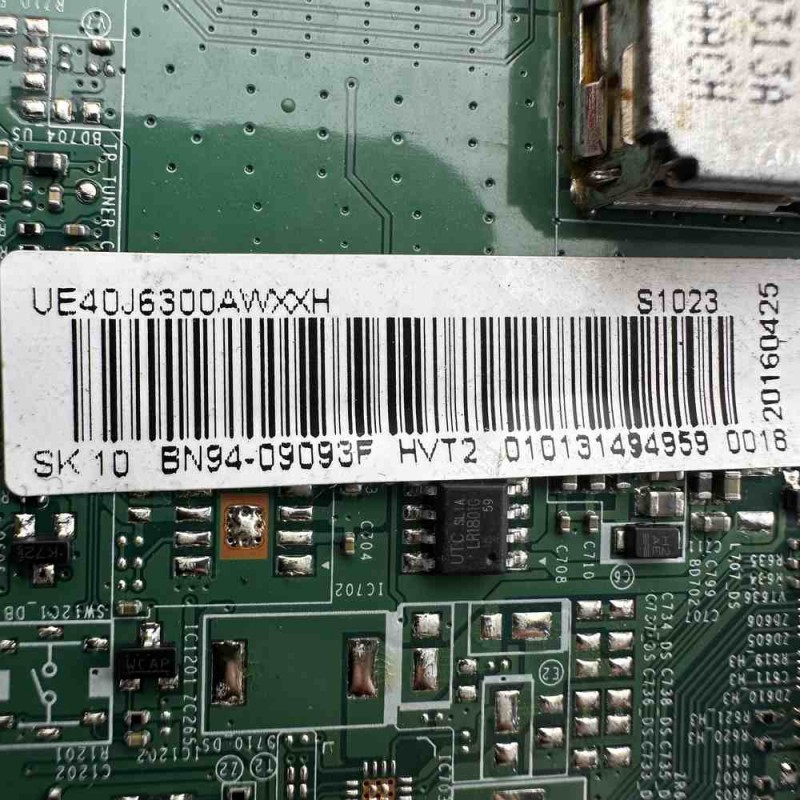 Μητρική Πλακέτα BN94-09093F HVT2, S1023 Τηλεόρασης Samsung UE40J6300AW