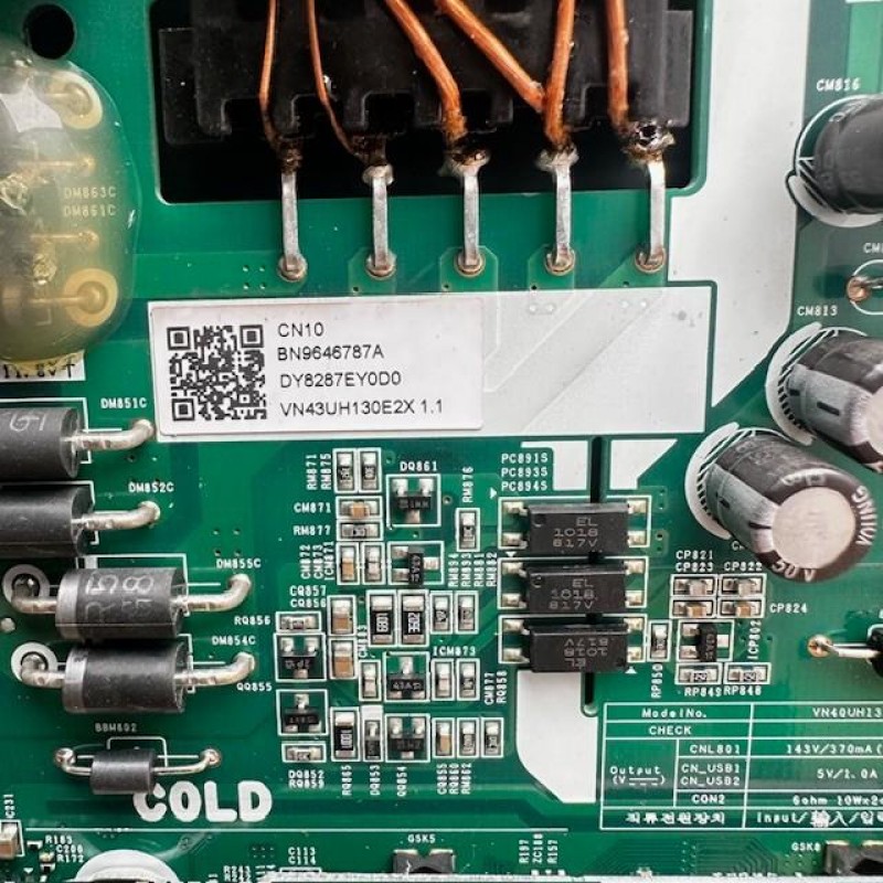 Μητρική πλακέτα BN96-46787A τηλεόρασης Samsung UE43NU7122K