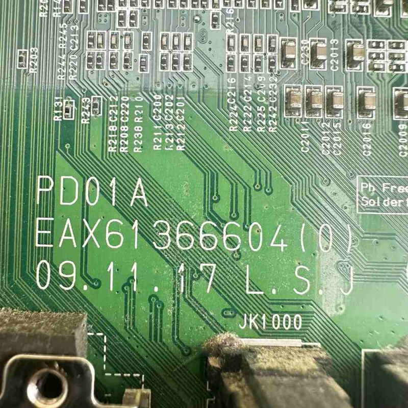 Μητρική Πλακέτα EAX61366604 EBT60941301 Τηλεόρασης LG 42PJ550