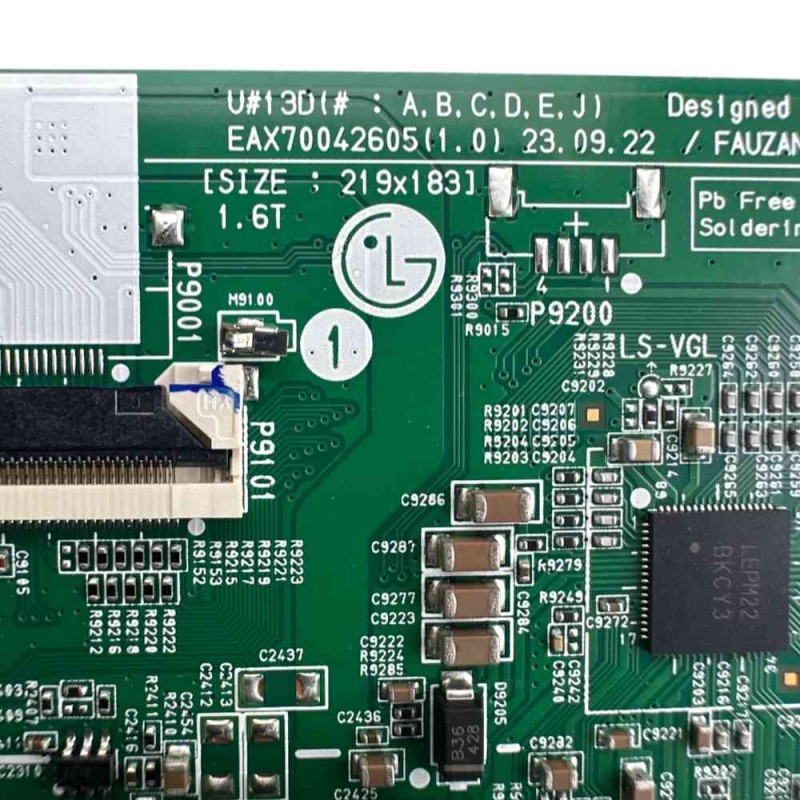 Μητρική Πλακέτα EAX70042605 (1.0)  EBT000-25L Τηλεόρασης LG 43UR78006LK