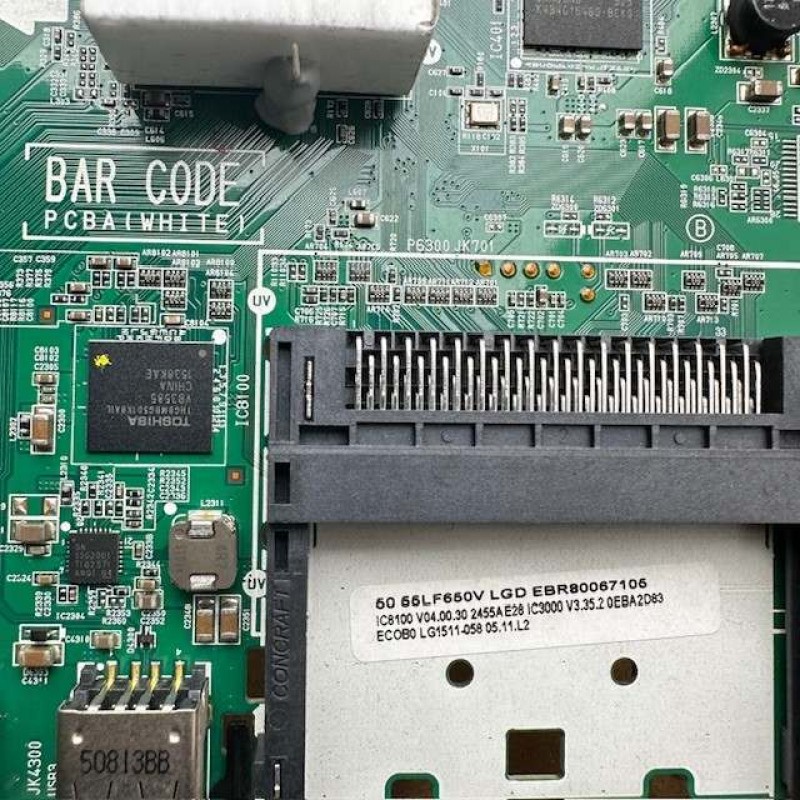 Μητρική πλακέτα EBT63745803, EAX66207203(1.0) τηλεόρασης LG 50LF652V