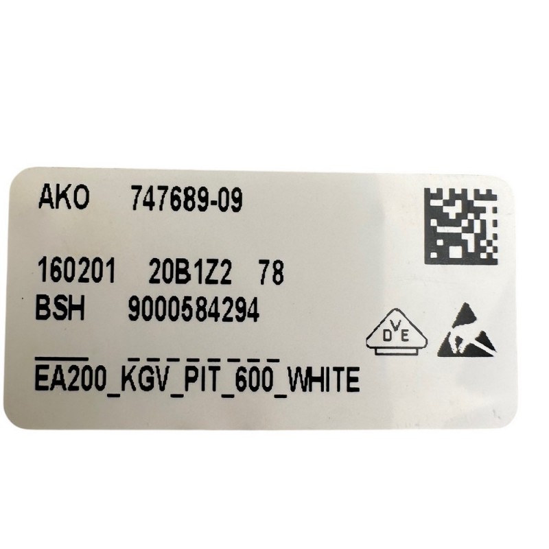 Πλακέτα Ελέγχου BSH 9000584294 EA200-KGV-PIT-600 AKO 747689-09