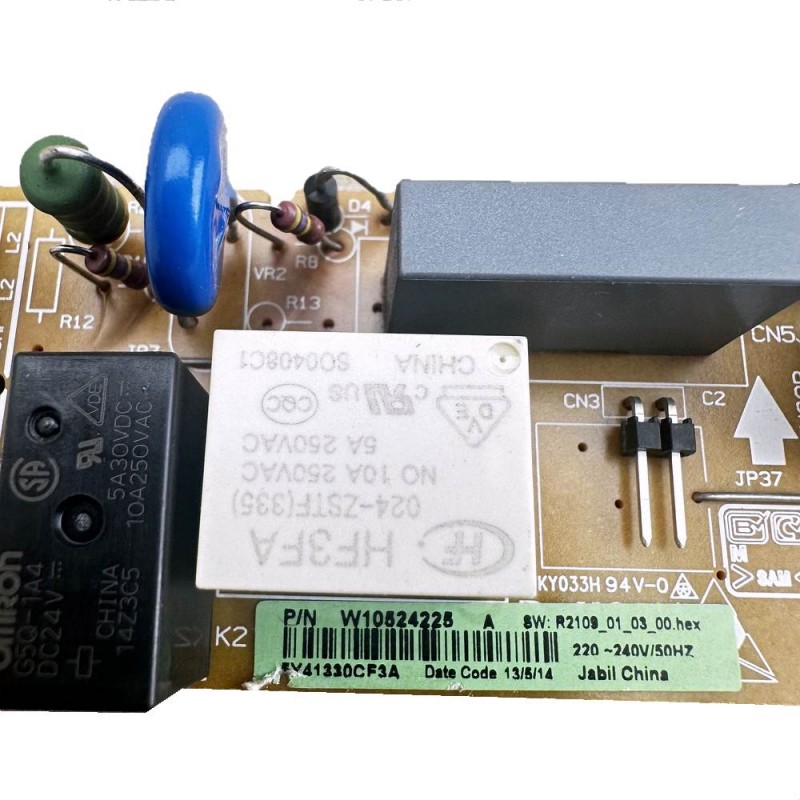 Πλακέτα Ελέγχου W10824228 Ψυγείου Whirlpool WBE3322 NFS