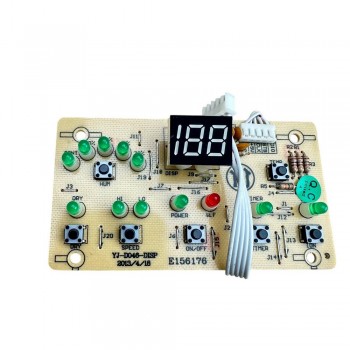 Πλακέτα Ενδείξεων, Χειρισμού YJ-D046-DISP Izzy DKB20EI