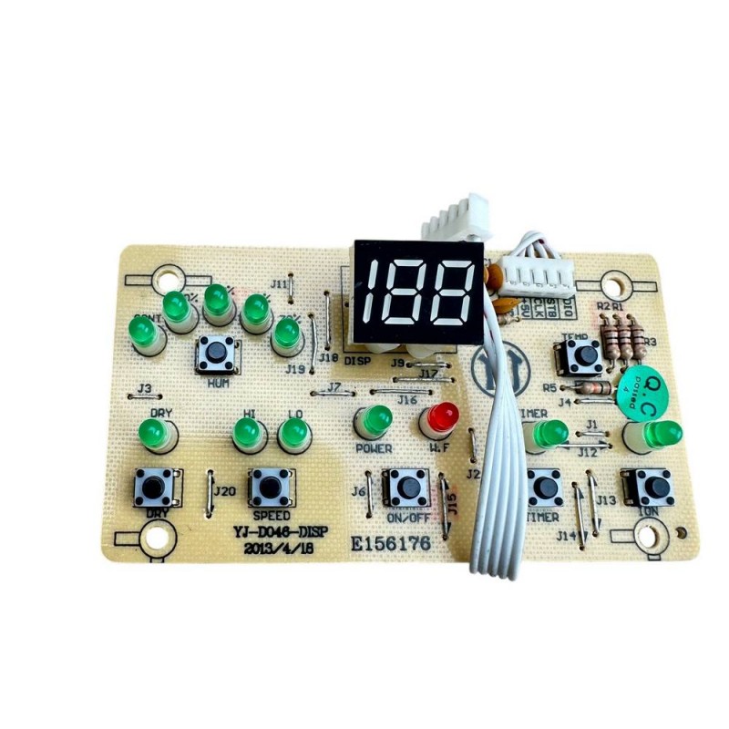 Πλακέτα Ενδείξεων, Χειρισμού YJ-D046-DISP Izzy DKB20EI