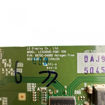 Πλακέτα T-con 6870C-0488D LC320DUE-VGM1 Τηλεόρασης LG 32LV341H-ZA