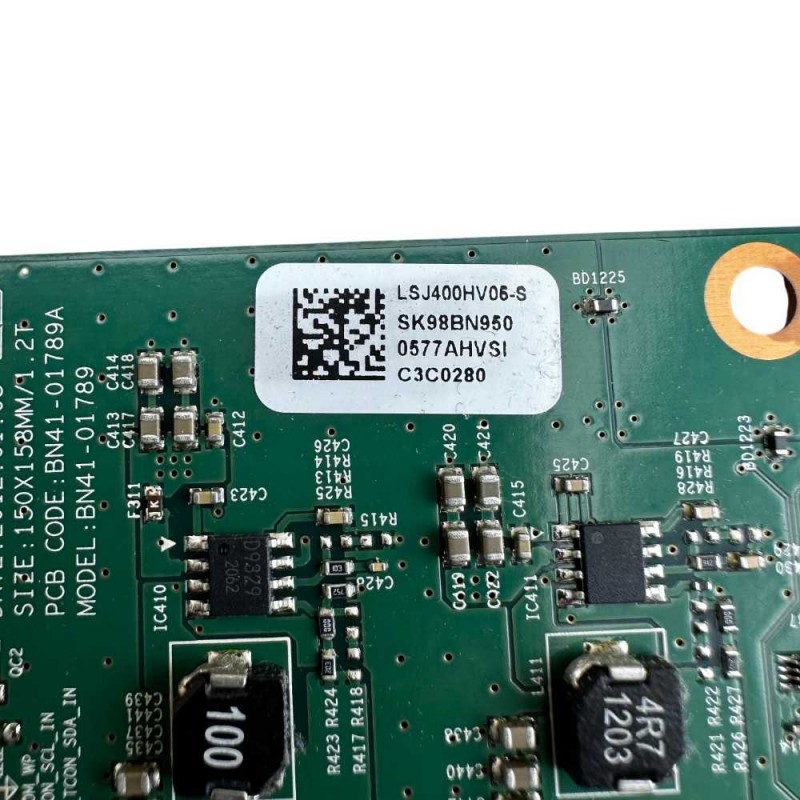 Πλακέτα T-con BN41-01789A LSJ400HV06-S Τηλεόρασης Samsung UE40ES6100