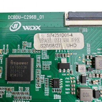 Πλακέτα T-con DCBDU–C296B_01 ST4251D01-4 Τηλεόρασης Fuego 43ELU610ANDT