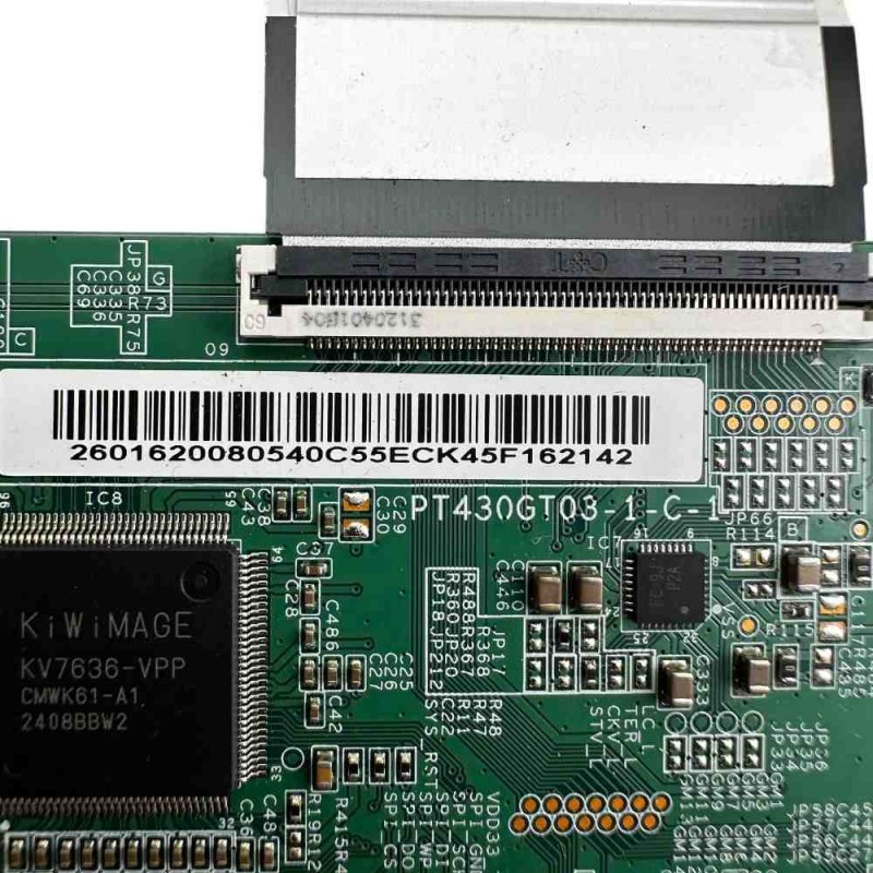 Πλακέτα T-con PT430GT03-1-C-1 Τηλεόρασης Panasonic TX-43MX600E