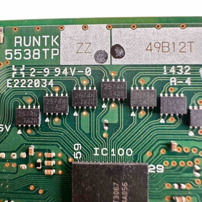 Πλακέτα T-con RUNTK 5538TP ZZ Τηλεόρασης Samsung UE40H5000AW