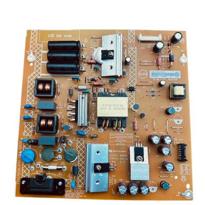 Πλακέτα Τροφοδοσίας 715G7804-P01-004-0H2H τηλεόρασης LG 43LK5000PLA