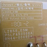 Πλακέτα Τροφοδοσίας BN44-00695A / L28S0 ESM Τηλεόρασης Samsung T28T316EI