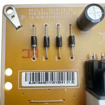 Πλακέτα τροφοδοσίας ΕΑΥ64511101, LGP49DJ-17U1 τηλεόρασης LG 49LU661H
