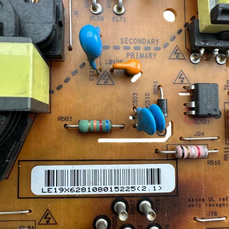 Πλακέτα Τροφοδοσίας EAX64905501(2.2) LE19X628108015225 Τηλεόρασης LG 47LA620S