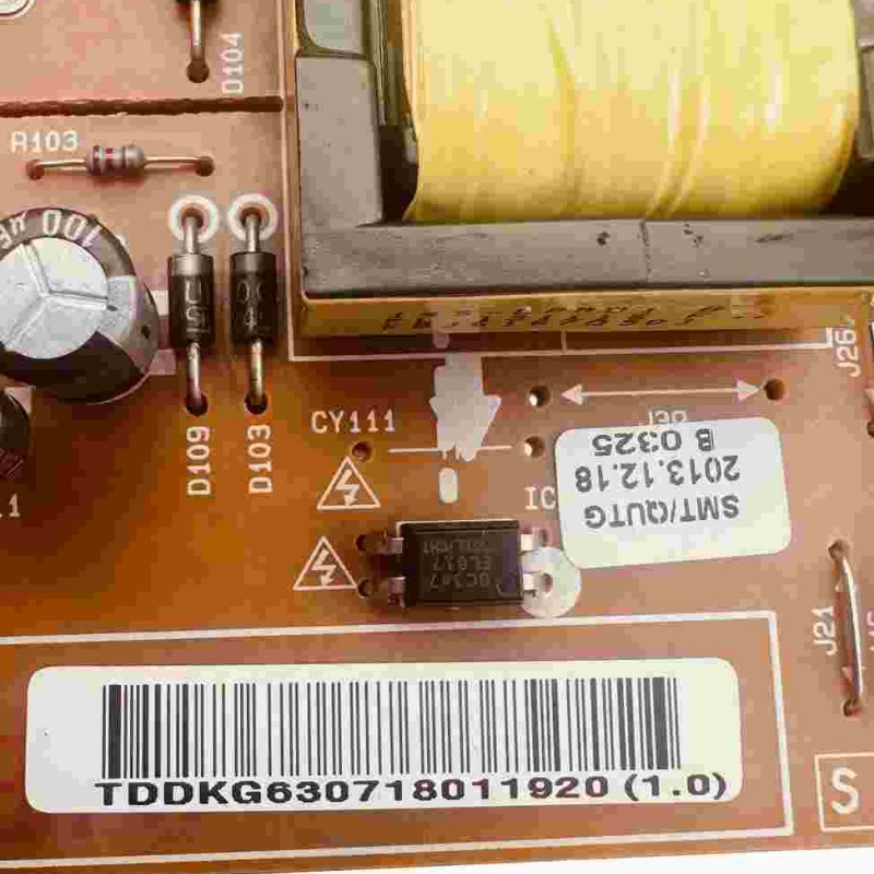 Πλακέτα Τροφοδοσίας EAX65391401 (2.6) Τηλεόρασης LG 32LB561B-ZC