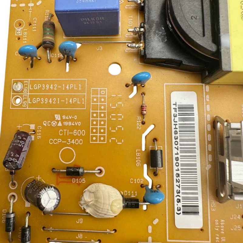Πλακέτα Τροφοδοσίας EAX65423701 (2.1)  LGP3942-14PL1 Τηλεόρασης LG 42LF5800