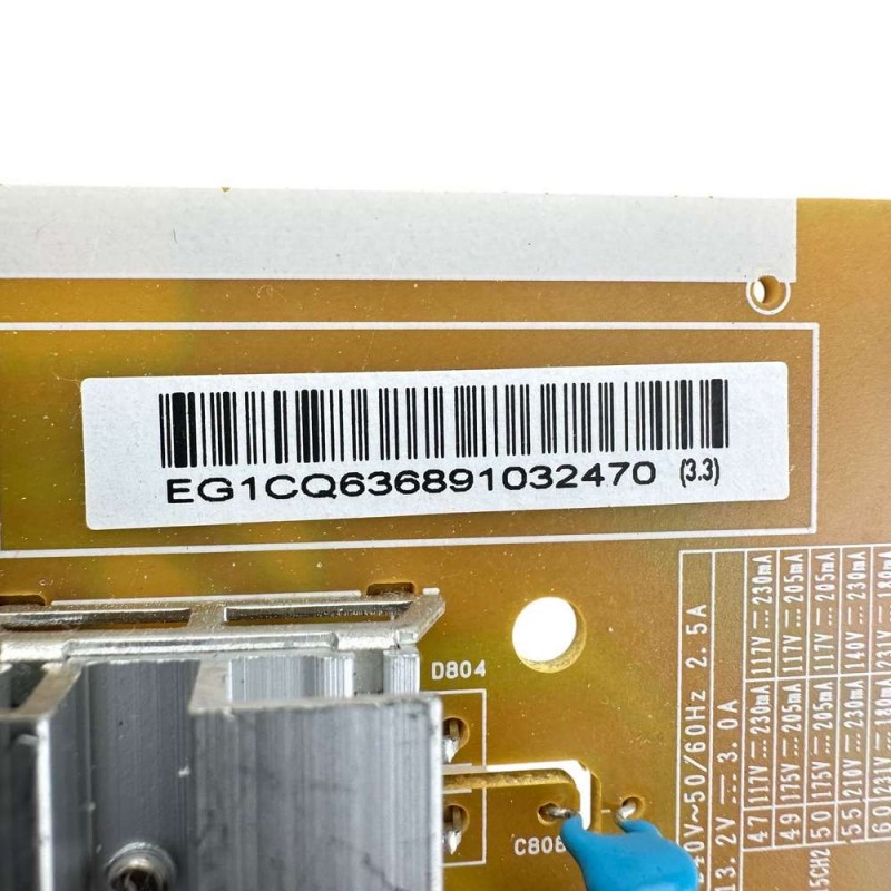 Πλακέτα Τροφοδοσίας EAX66203101, 63688910 Τηλεόρασης LG
