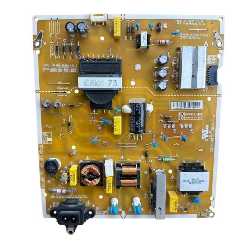 Πλακέτα Τροφοδοσίας EAX67865201, LGP65TJ-18U1, EAY64948701