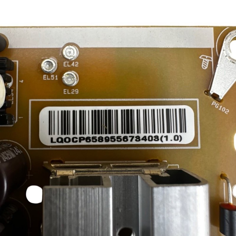 Πλακέτα Τροφοδοσίας EAX69502103 (1.0)  EAY65895567 LGP43NT-21U1 Τηλεόρασης LG 43UR78006LK