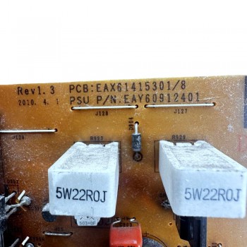 Πλακέτα Τροφοδοσίας EAY60912401 Τηλεόρασης LG 42PJ550