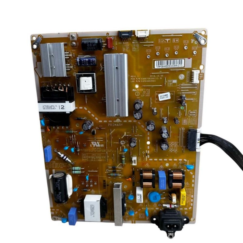 Πλακέτα Τροφοδοσίας GP55L-17UL6 EAY64450501 Τηλεόρασης LG 55UJ6540