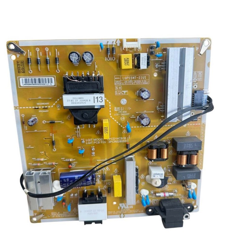 Πλακέτα Τροφοδοσίας LGP55NT-21U1 EAX69501702 (1.0) EAY65895522 Τηλεόρασης LG 55NANO756PR