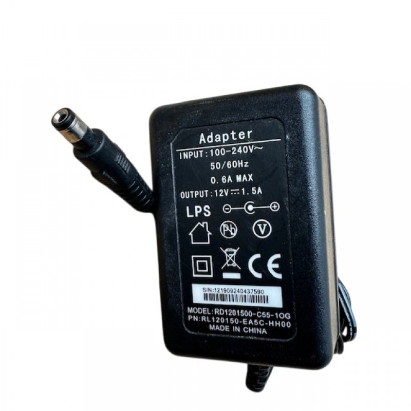 Τροφοδοτικό 12V 1.5A RD1201500-C55-10G