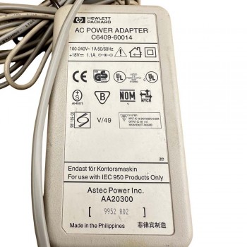 Τροφοδοτικό 18V 1.1A HP C6409-60014