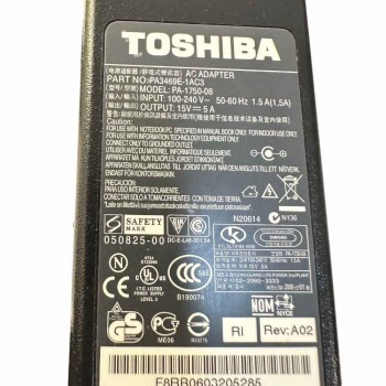 Τροφοδοτικό 75W PA3469E-1AC3  PA-1750-08 Λάπτοπ Toshiba
