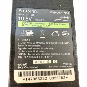 Τροφοδοτικό 90W VGP-AC19V14 Λάπτοπ Sony Vaio