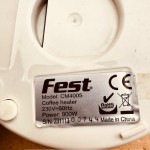 Βάση για Ηλεκτρικό Μπρίκι Fest CM4005