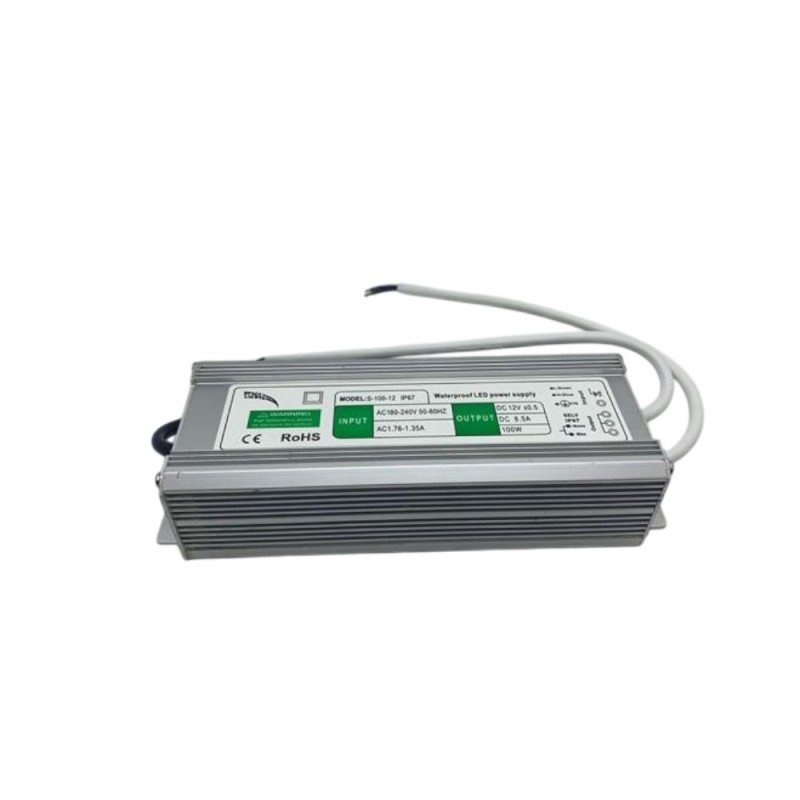 Αδιάβροχο τροφοδοτικό LED driver S-100-12