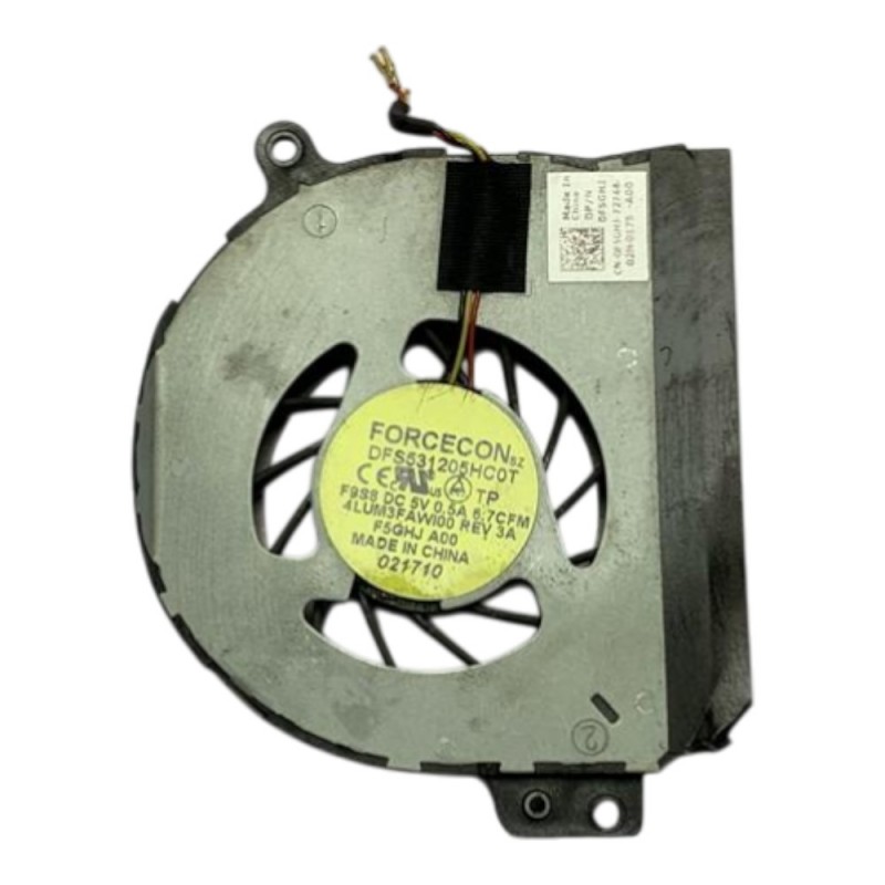Ανεμιστηράκι 5V, 0.5A  Forcecon DFS531205HC0T laptop Dell inspiron 1564