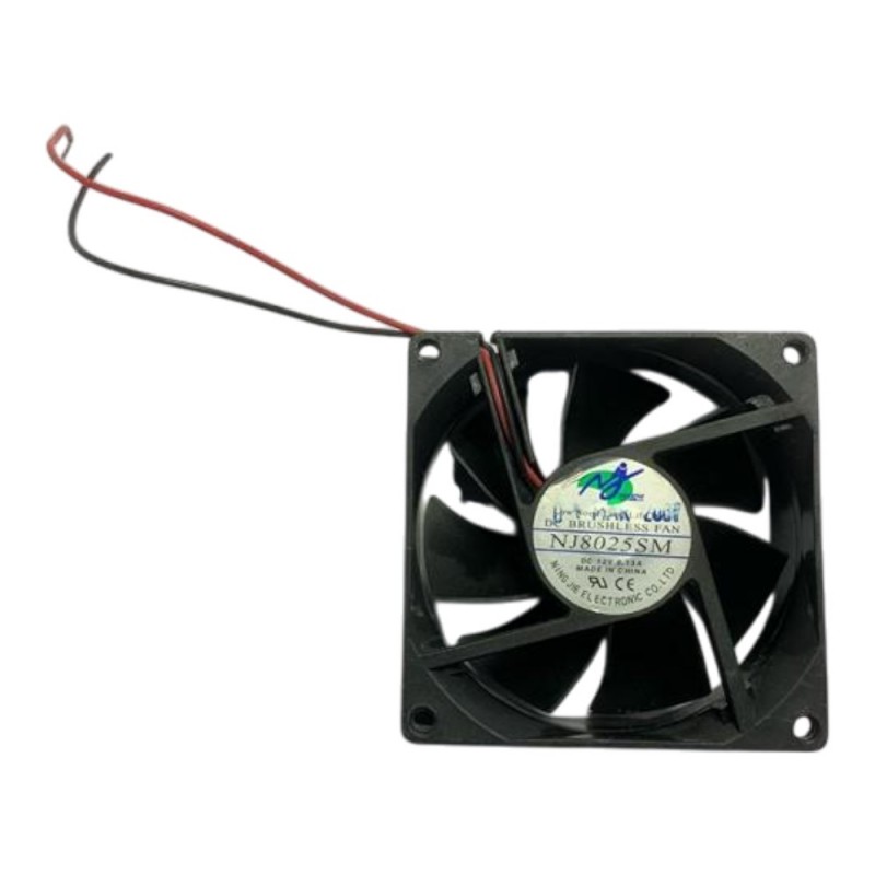 Ανεμιστηράκι υπολογιστή 12V Ning Jie NJ8025SM