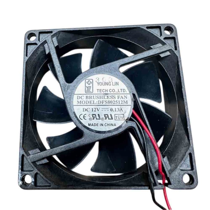 Ανεμιστηράκι υπολογιστή 12V Young Lin DFS802512M