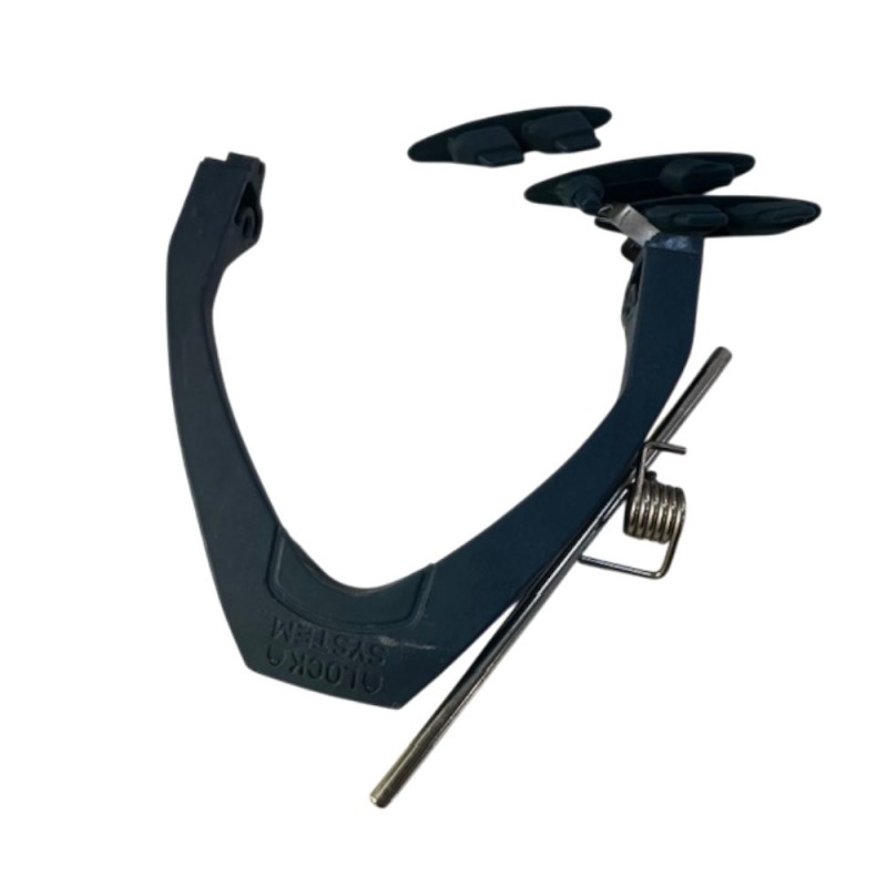 Χερούλι και μάνδαλο συγκρατησης  μαύρο ατμοσυστήματος Tefal GV8962