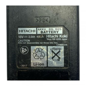 Επαναφορτιζόμενη μπαταρία Li-ion Hitachi BSL 1825