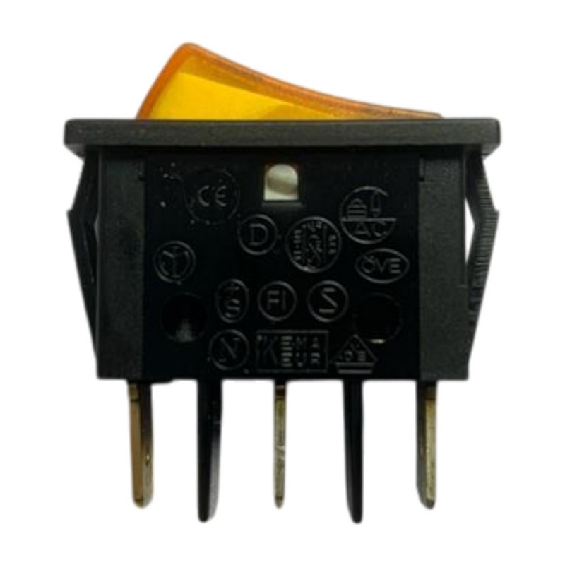 Φωτιζόμενος διακόπτης  SAIA-Burgess πορτοκαλί